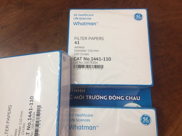 Giấy lọc Whatman 1441-110 lọc cặn hóa chất phòng thí nghiệm