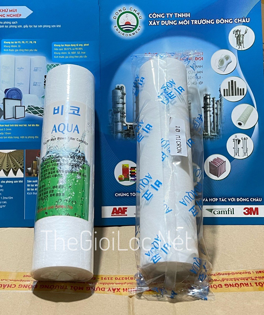 Nhà sản xuất Clean Green Hàn Quốc thay đổi  bao bì Lõi lọc nén BDM từ nhãn giấy sang nhãn in trên màng PE